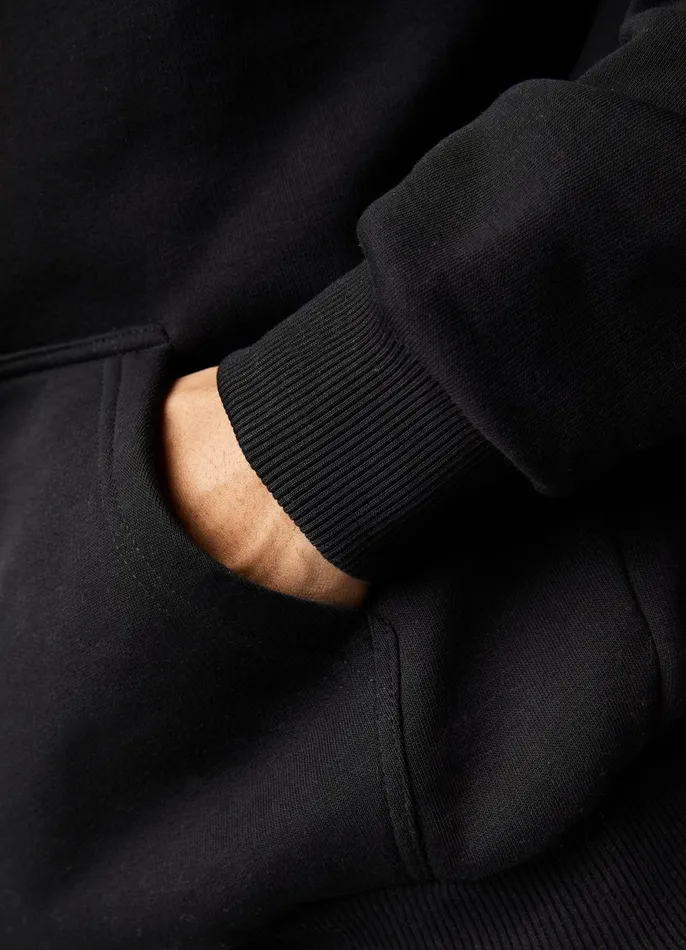 Gym King Sweatshirts and Hoodies Men Established Hood 8211 Black