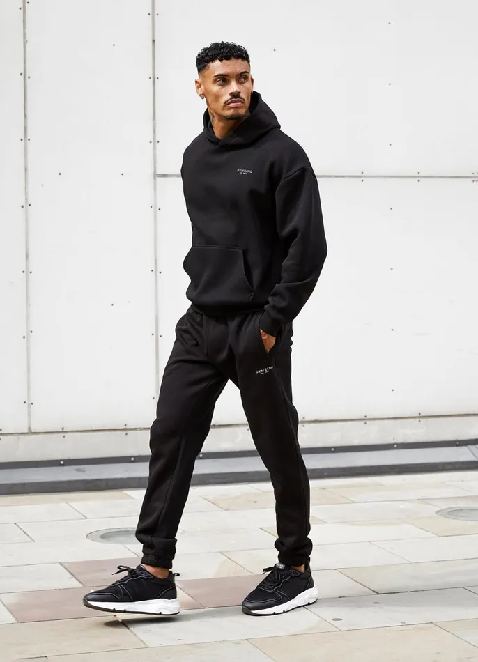 Gym King Sweatshirts and Hoodies Men Established Hood 8211 Black