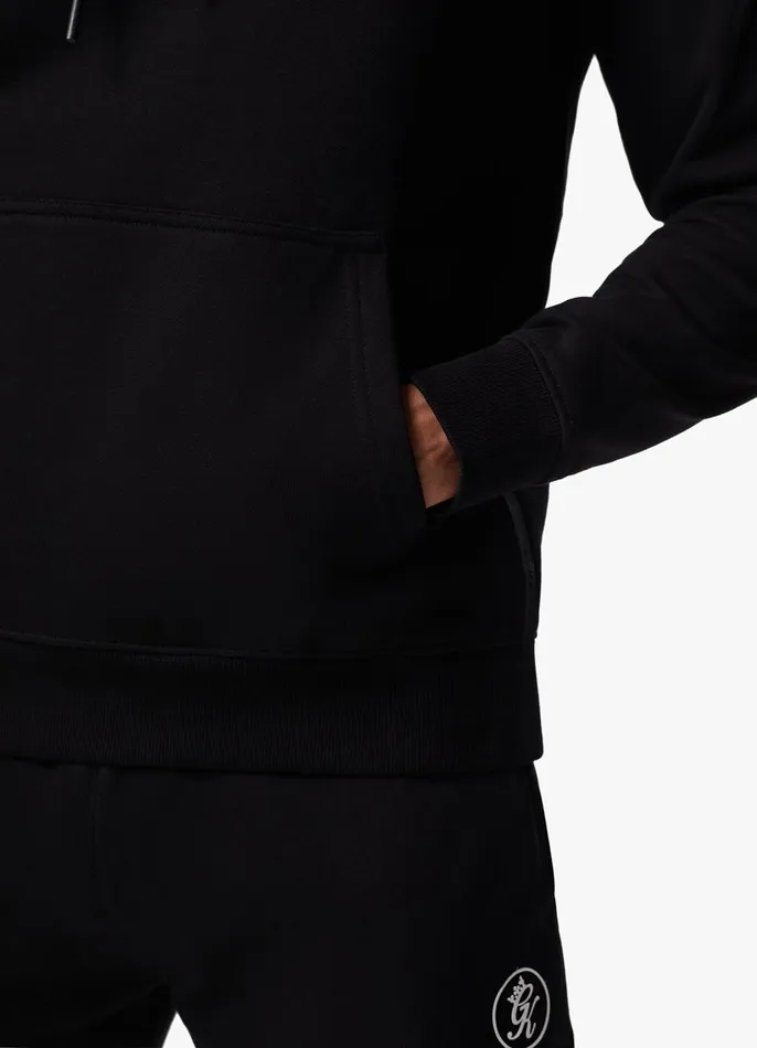 Gym King Sweatshirts and Hoodies Men Pro Logo Fleece Hood 8211 Black