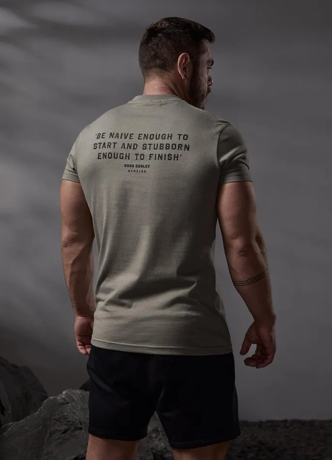 Gym King TShirts Men Discipline Tee 8211 Deep Khaki