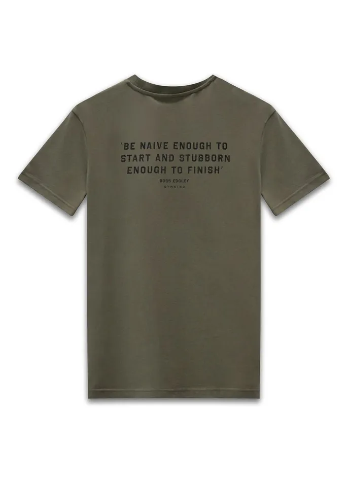Gym King TShirts Men Discipline Tee 8211 Deep Khaki