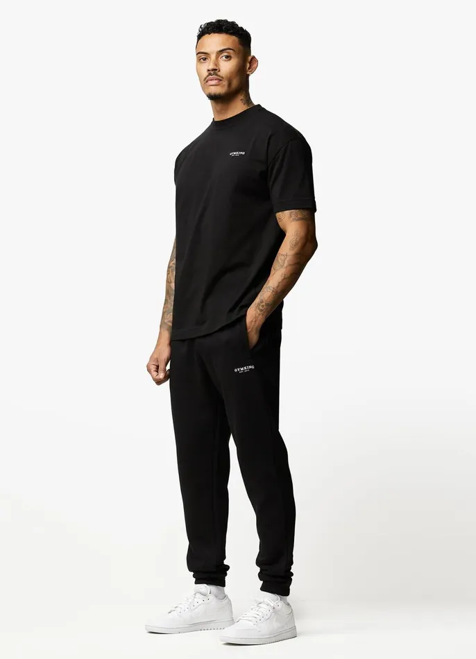 Gym King TShirts Men Established Tee 8211 Black