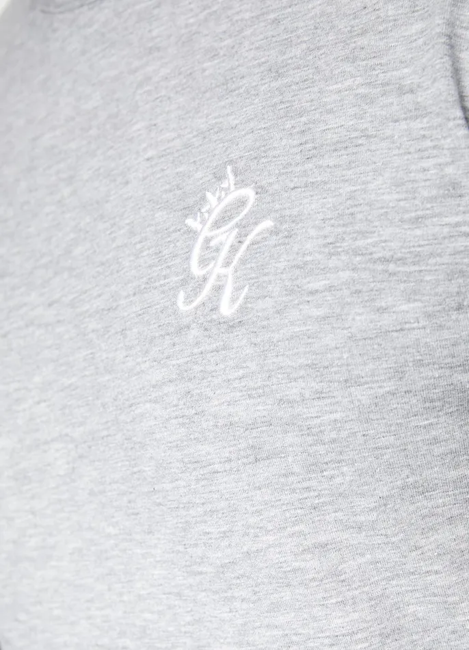 Gym King TShirts Men Fundamental Jersey Tee 8211 Grey Marl