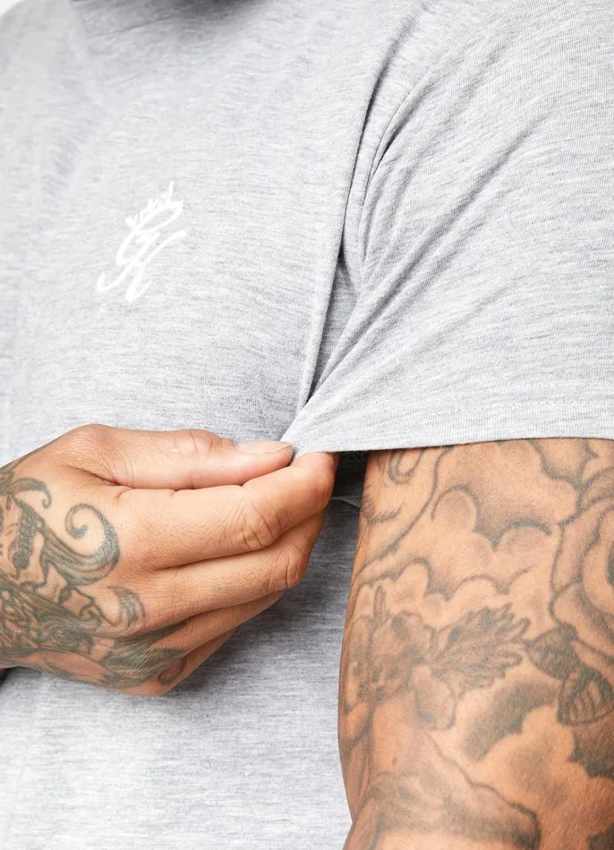 Gym King TShirts Men Fundamental Jersey Tee 8211 Grey Marl