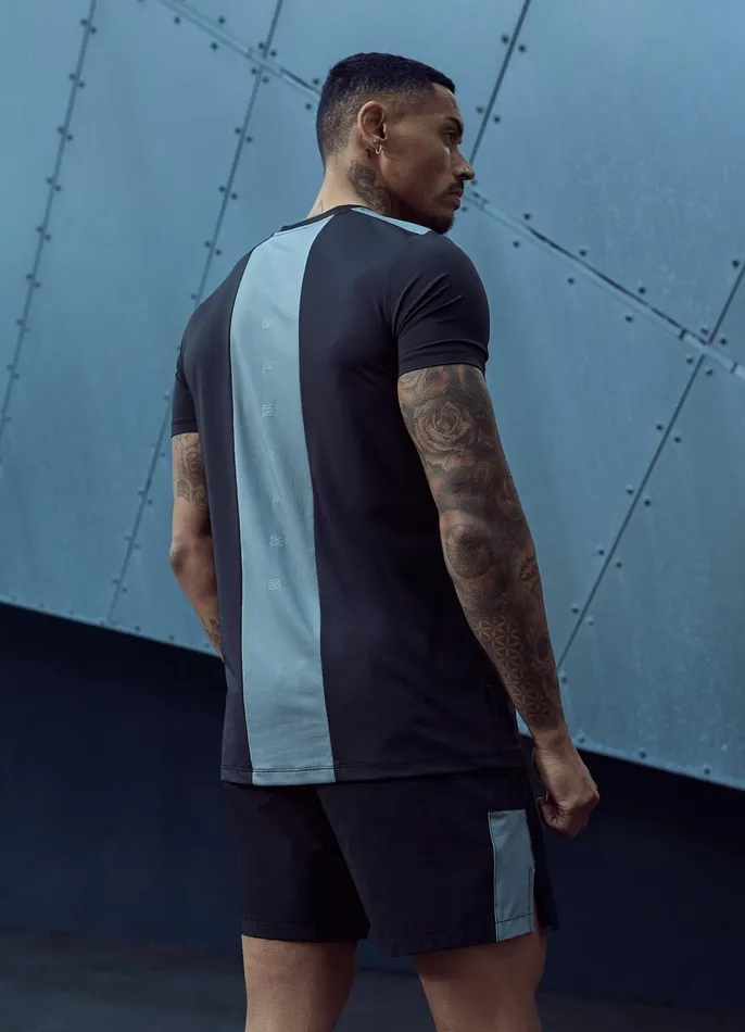 Gym King TShirts Men React Tee 8211 Black