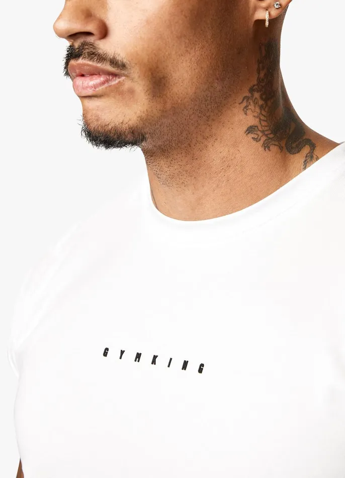Gym King TShirts Men Relentless Tee 8211 White