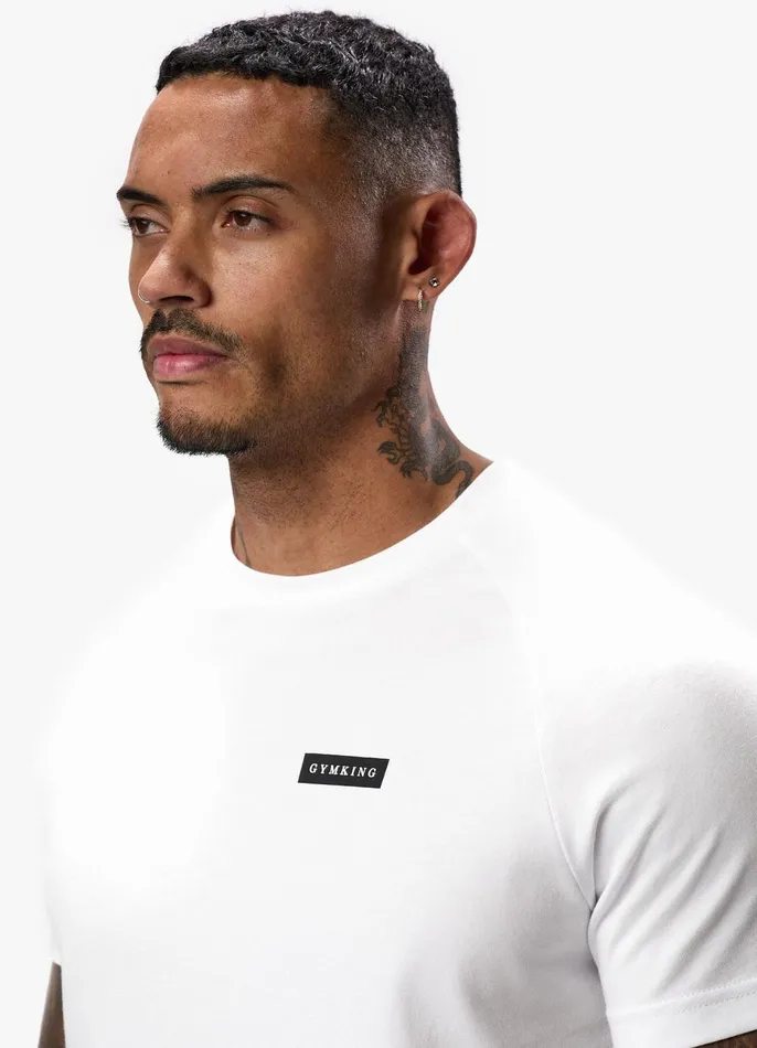 Gym King TShirts Men Stoic Tee 8211 White