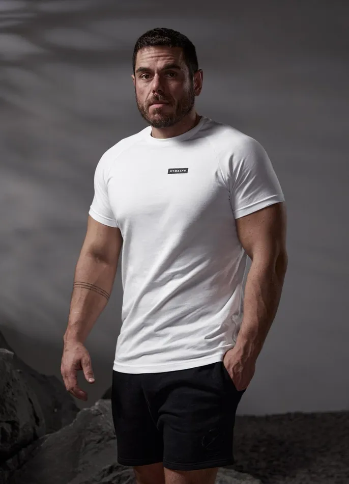 Gym King TShirts Men Stoic Tee 8211 White
