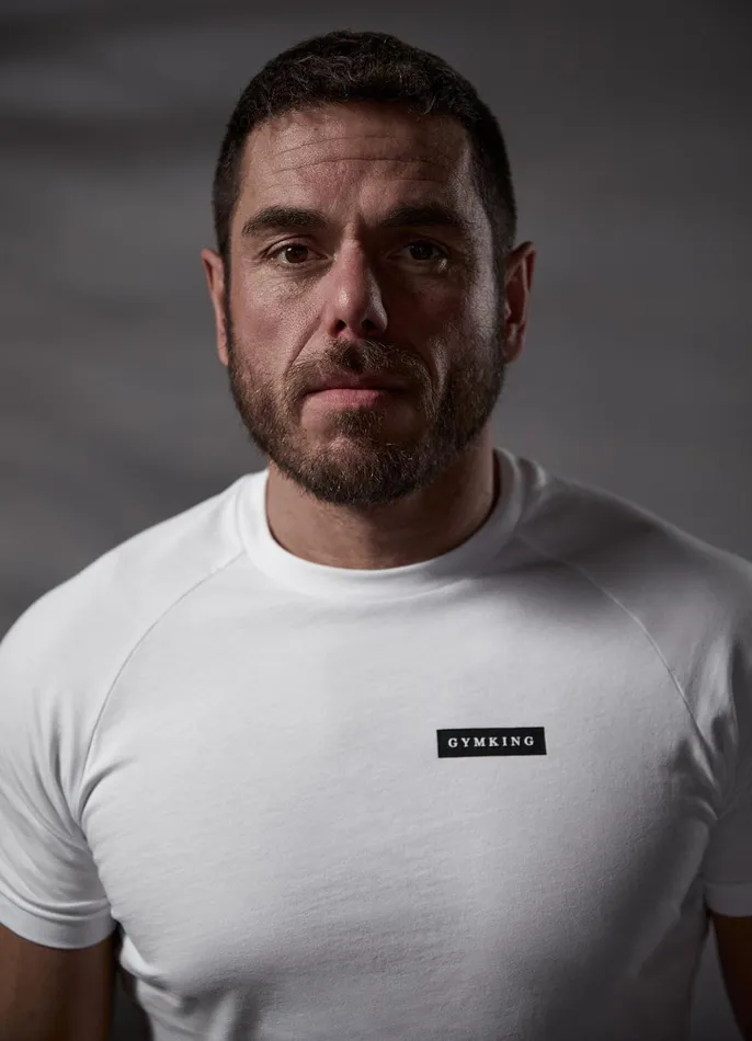 Gym King TShirts Men Stoic Tee 8211 White