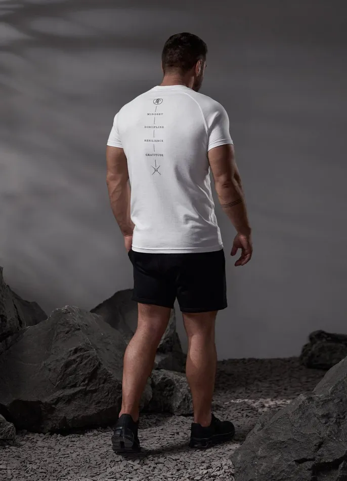 Gym King TShirts Men Stoic Tee 8211 White