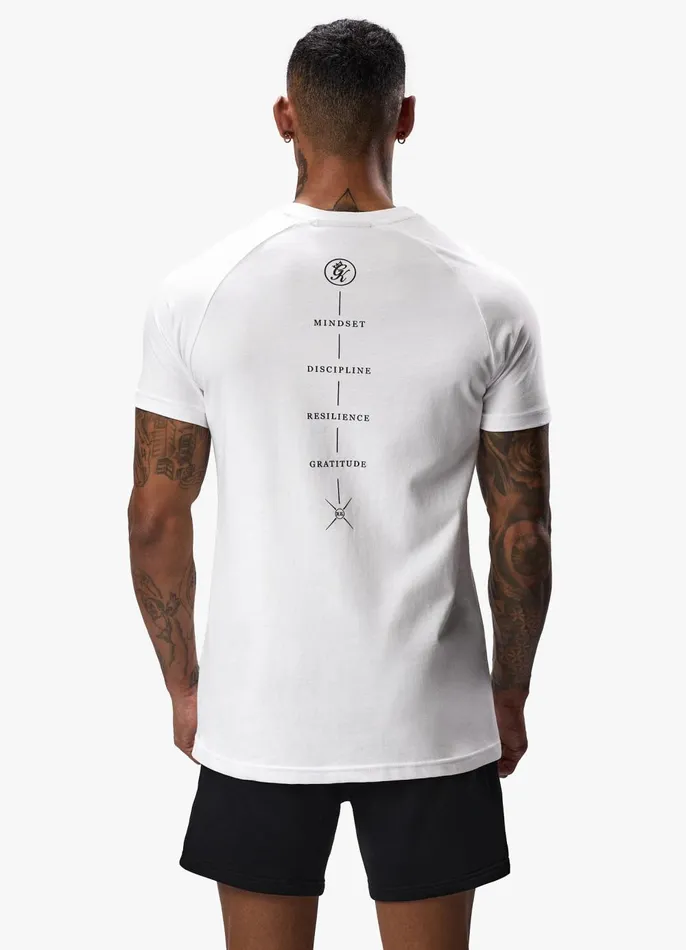 Gym King TShirts Men Stoic Tee 8211 White