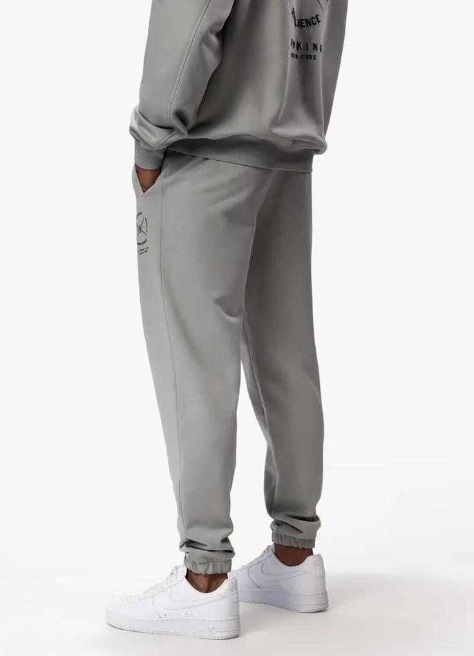Gym King Tracksuit Bottoms Men Compass Jogger 8211 Urban Grey