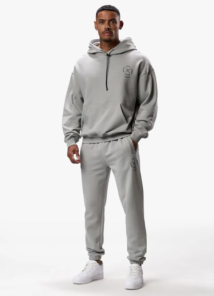 Gym King Tracksuit Bottoms Men Compass Jogger 8211 Urban Grey