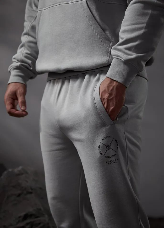 Gym King Tracksuit Bottoms Men Compass Jogger 8211 Urban Grey