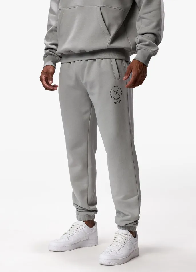 Gym King Tracksuit Bottoms Men Compass Jogger 8211 Urban Grey