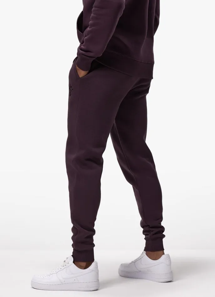 Gym King Tracksuit Bottoms Men Fundamental Jogger 8211 Deep Plum