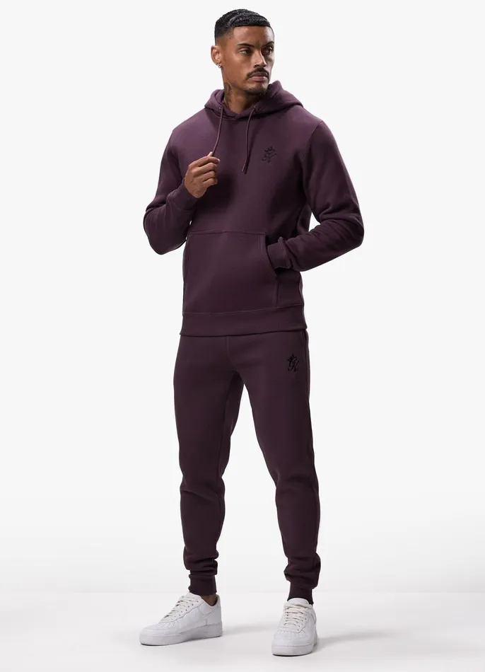 Gym King Tracksuit Bottoms Men Fundamental Jogger 8211 Deep Plum
