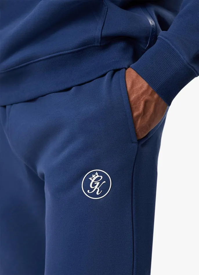 Gym King Tracksuit Bottoms Men Pro Logo Jogger 8211 Dark Indigo