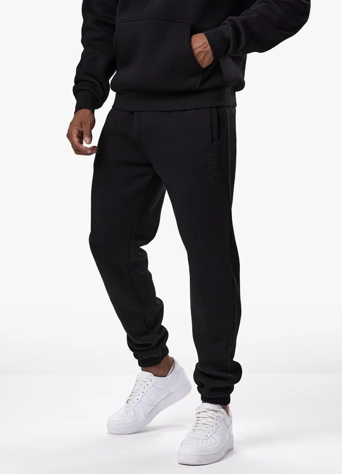 Gym King Tracksuits Men Division Hood Tracksuit 8211 Black