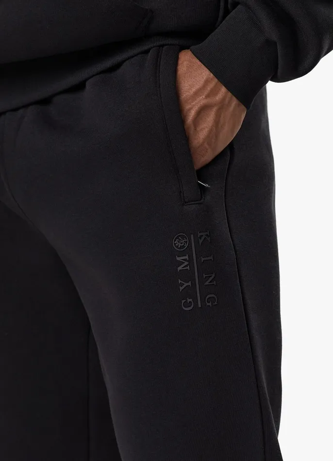 Gym King Tracksuits Men Division Hood Tracksuit 8211 Black