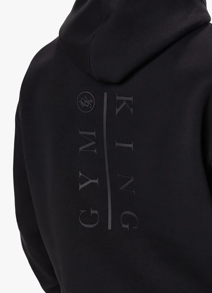Gym King Tracksuits Men Division Hood Tracksuit 8211 Black