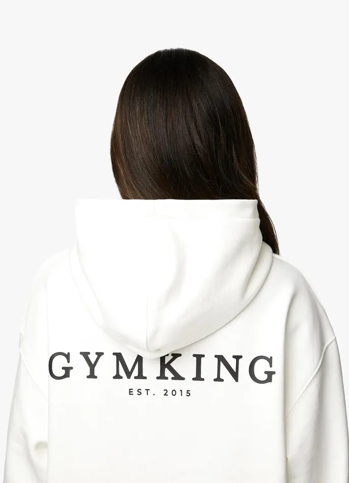 Gym King Tracksuits Women Established Relaxed Tracksuit 8211 Cream