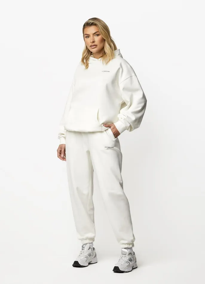 Gym King Tracksuits Women Established Relaxed Tracksuit 8211 Cream