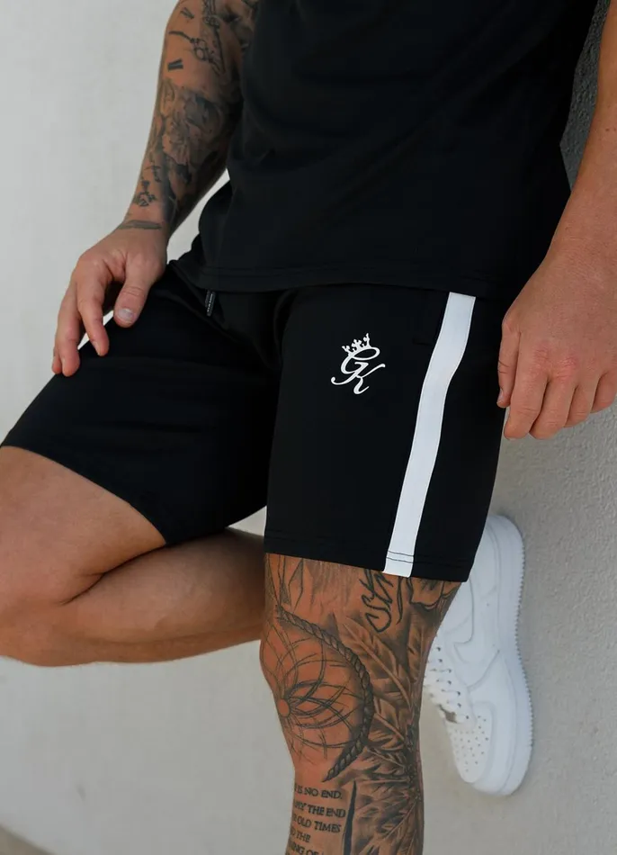 Gym King Twin Sets Men Core Plus Poly Short 8211 Black