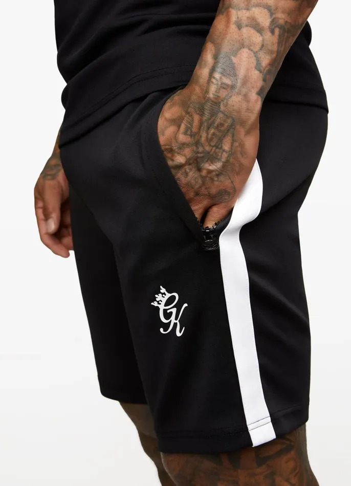 Gym King Twin Sets Men Core Plus Poly Short 8211 Black