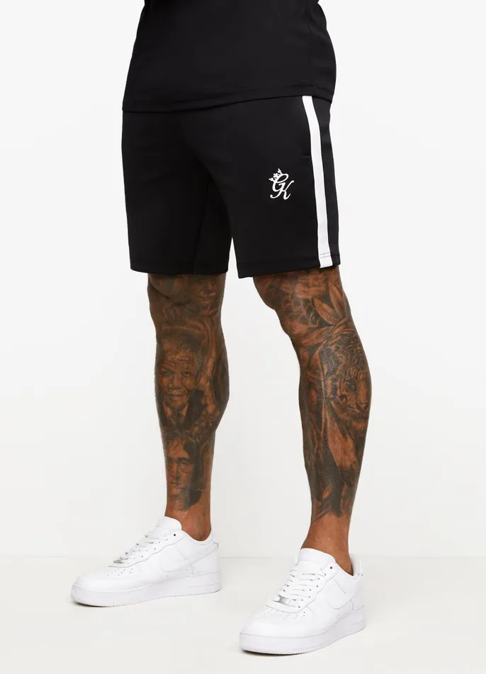 Gym King Twin Sets Men Core Plus Poly Short 8211 Black
