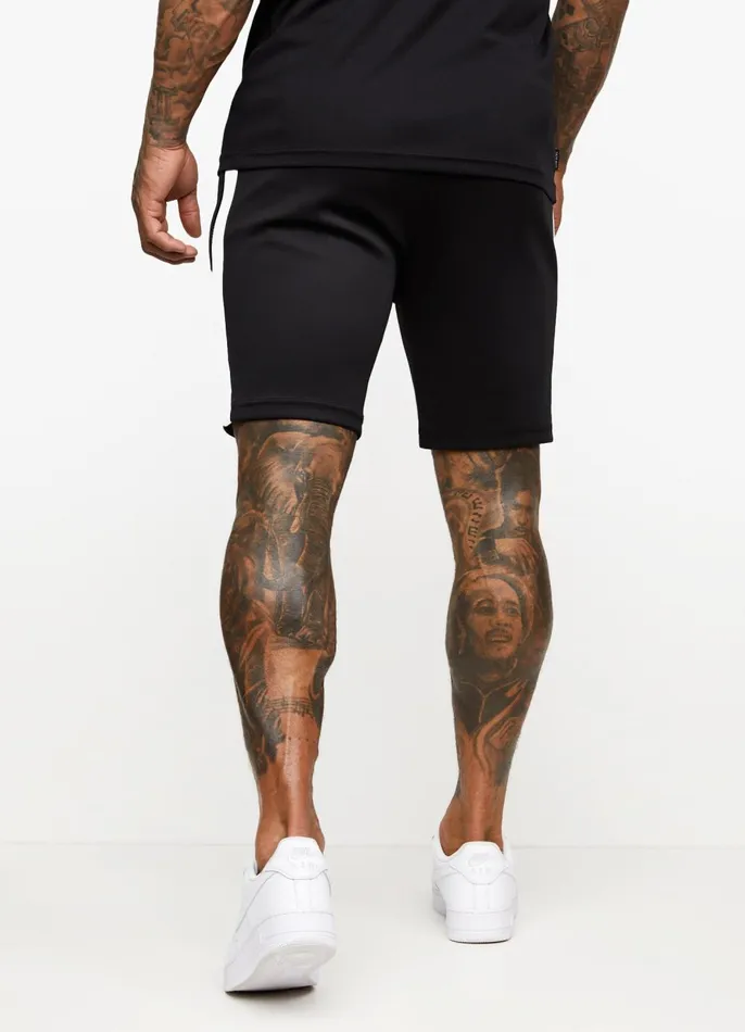 Gym King Twin Sets Men Core Plus Poly Short 8211 Black