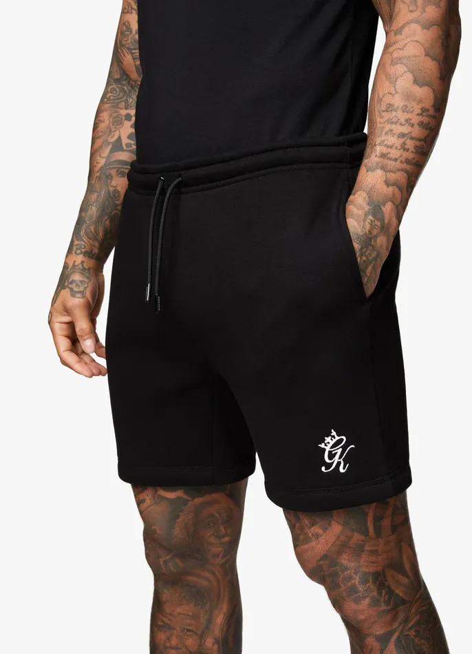 Gym King Twin Sets Men Fundamental Fleece Short 8211 Black