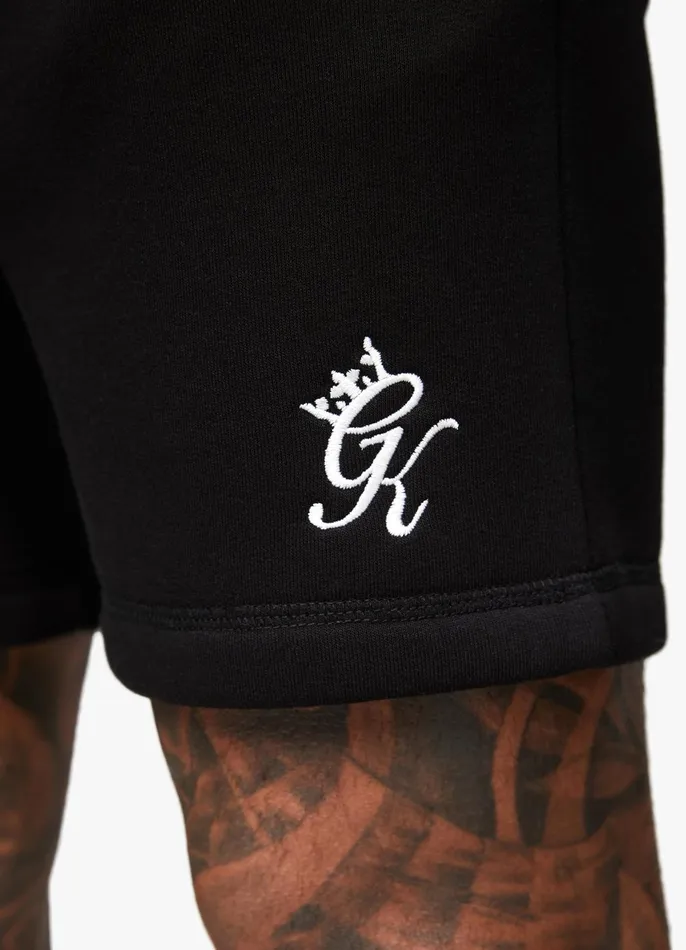 Gym King Twin Sets Men Fundamental Fleece Short 8211 Black