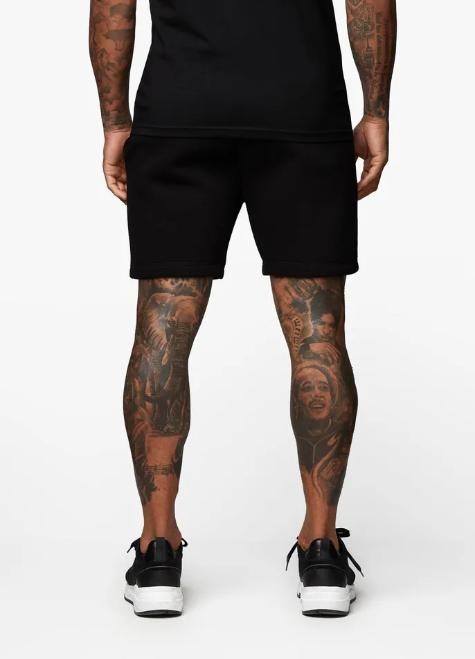 Gym King Twin Sets Men Fundamental Fleece Short 8211 Black