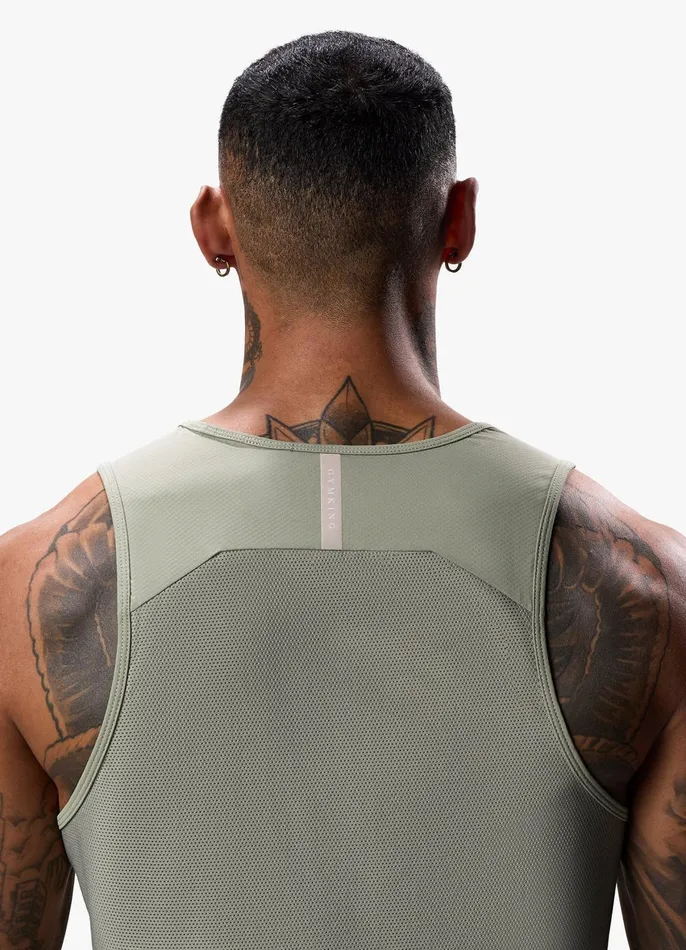 Gym King Vests Men Flex Vest 8211 Soft Khaki