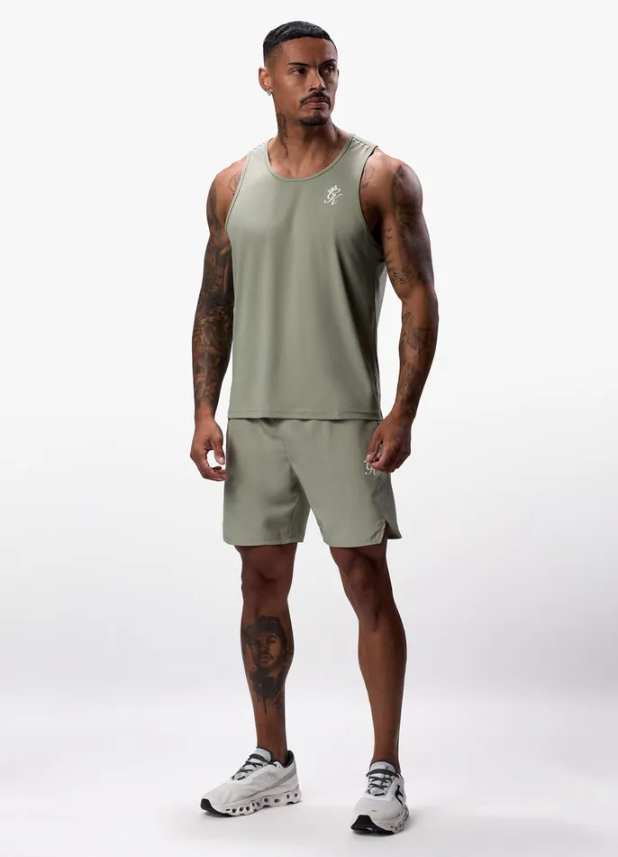 Gym King Vests Men Flex Vest 8211 Soft Khaki