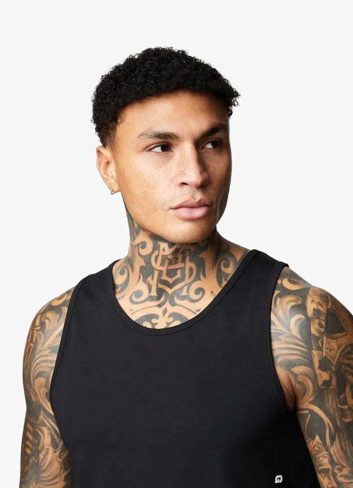 Gym King Vests Men Rebellion Vest 8211 Black