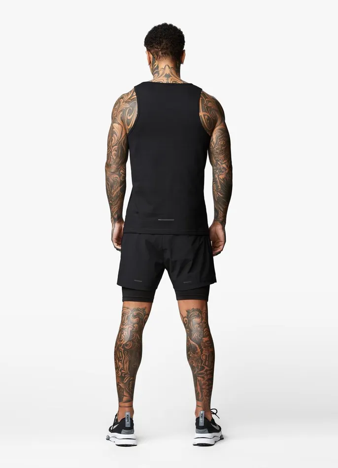 Gym King Vests Men Rebellion Vest 8211 Black