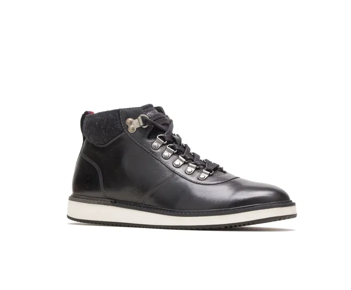 Heath Hiker Boot Black Leather Boots Hush Puppies Men Heath Hiker Boot Black Leather Boots Hush Puppies Men