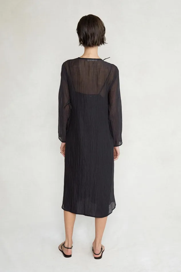 Heather Wrap Dress Caviar Women Chan Luu Dresses
