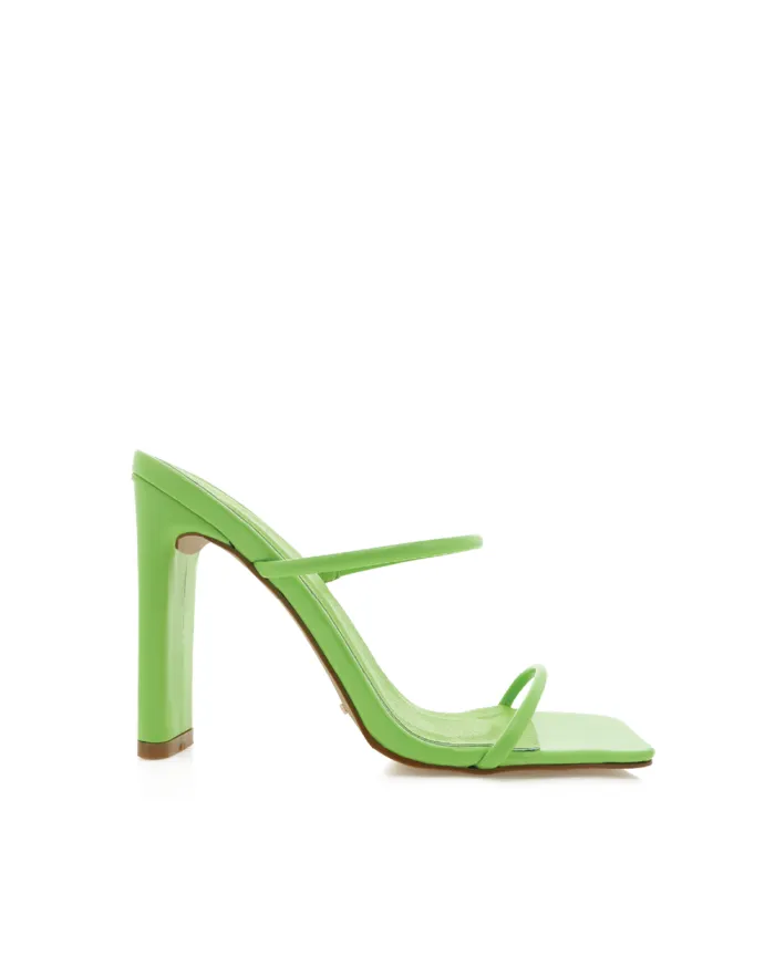 Heels Billini Block Heels CHANTEL LIME