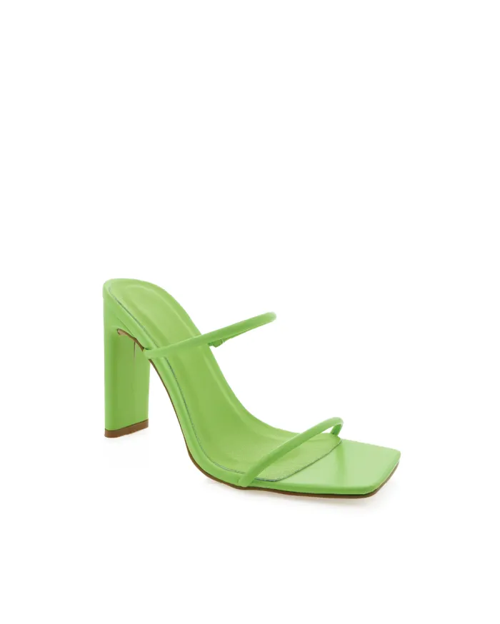 Heels Billini Block Heels CHANTEL LIME