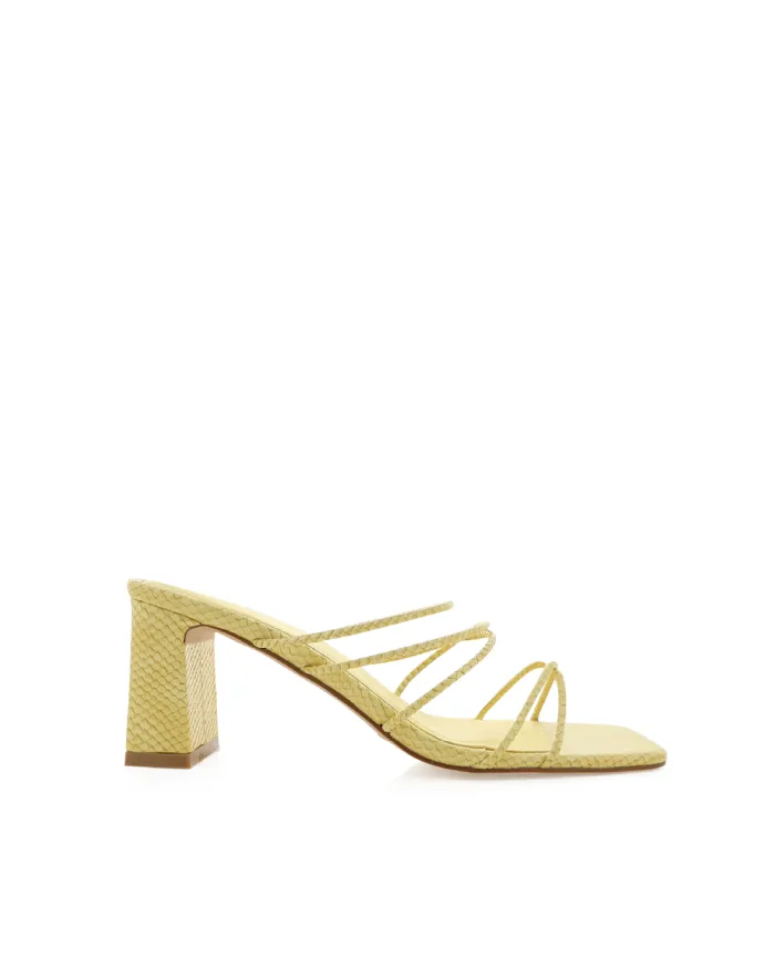 Heels Billini Block Heels ILANA BUTTER SCALE