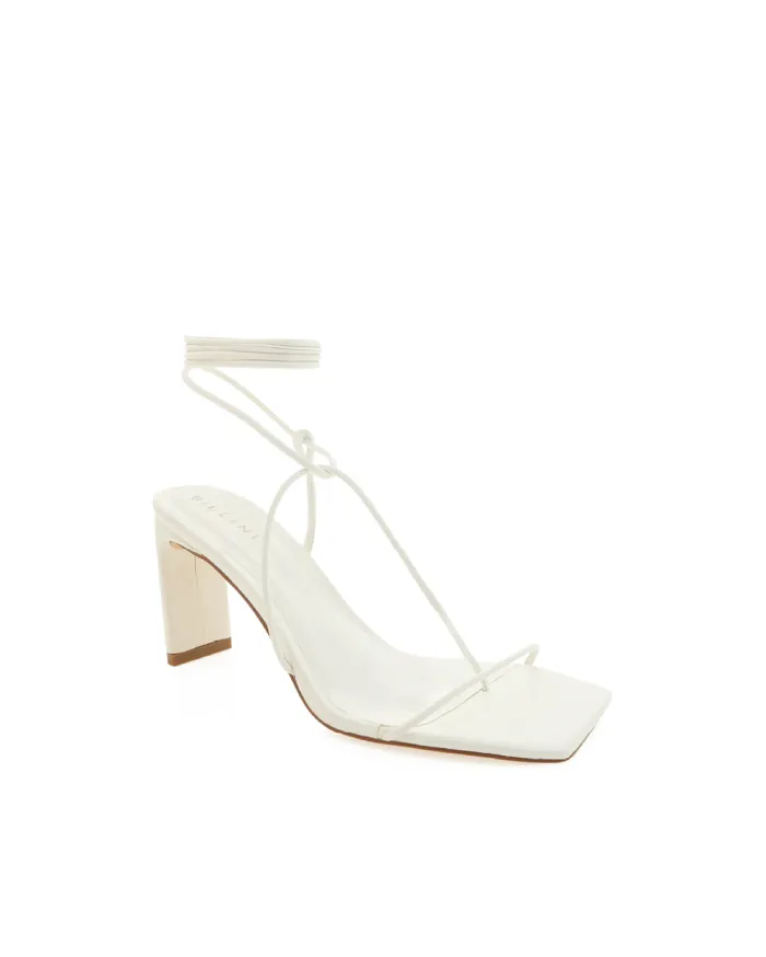 Heels Billini Block Heels KIANA WHITE