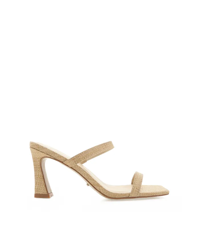 Heels Billini Block Heels MALAKAI NATURAL RAFFIA