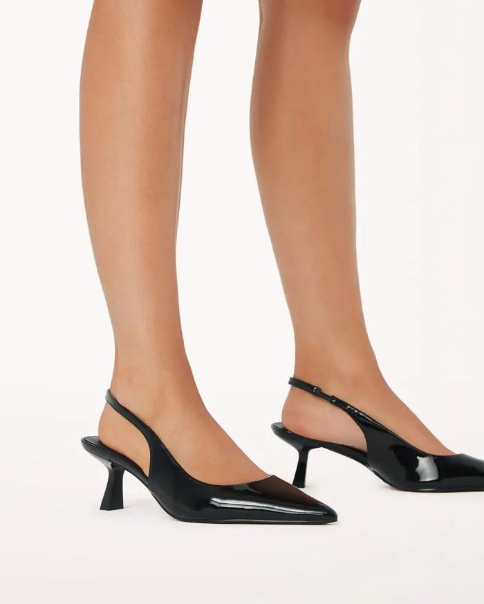 Heels Billini Stiletto Heels AYLA BLACK PATENT