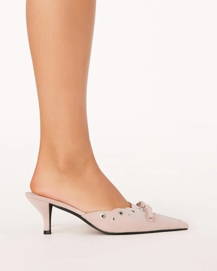 Heels Billini Stiletto Heels ELIO DUSTY ROSE SUEDE
