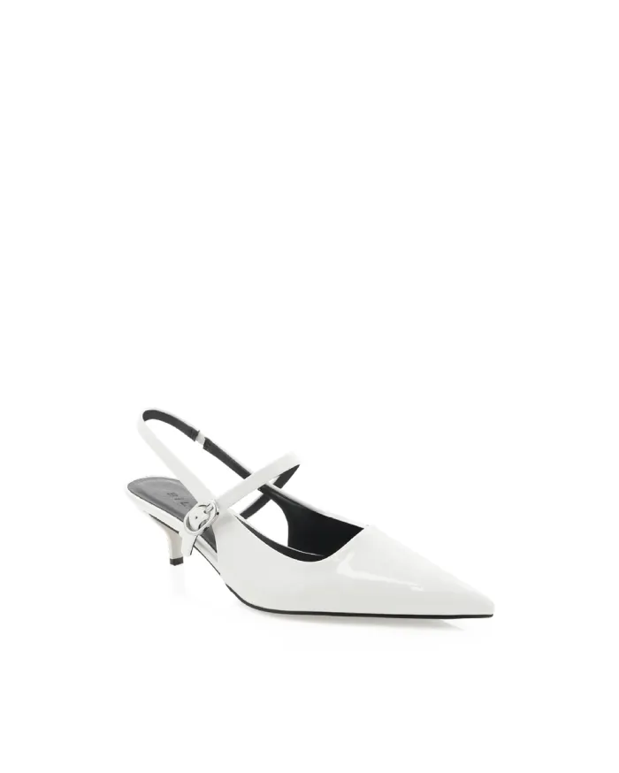 Heels Billini Stiletto Heels GERTA WHITE PATENT