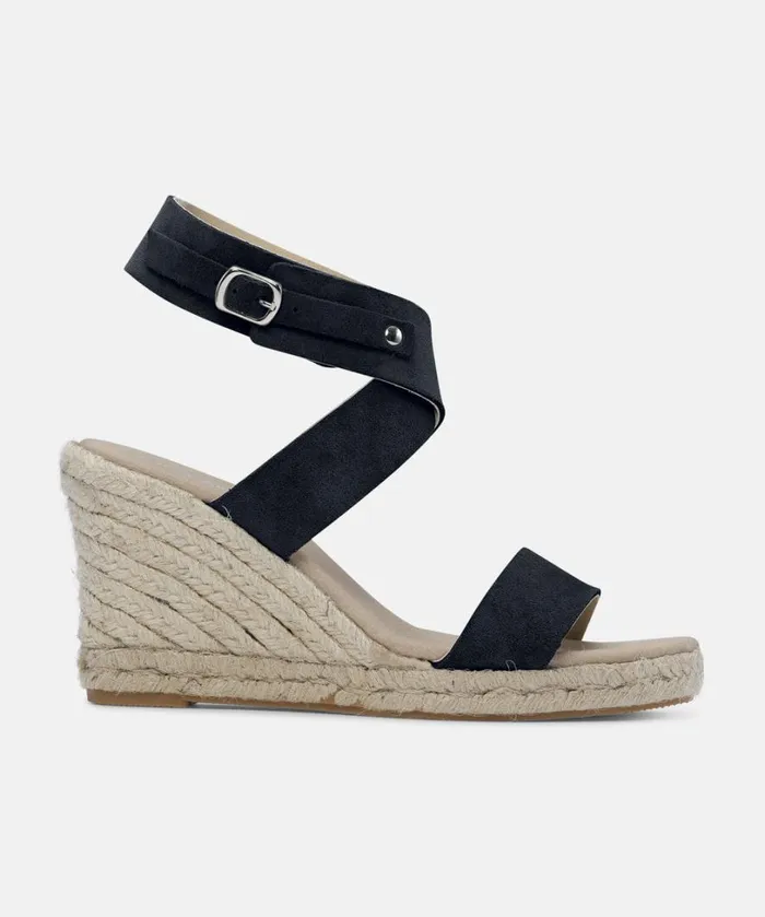 High Heel Espadrilles 8211 Black Shoes Ilse Jacobsen Sandals High Heel Espadrilles 8211 Black Shoes Ilse Jacobsen Sandals