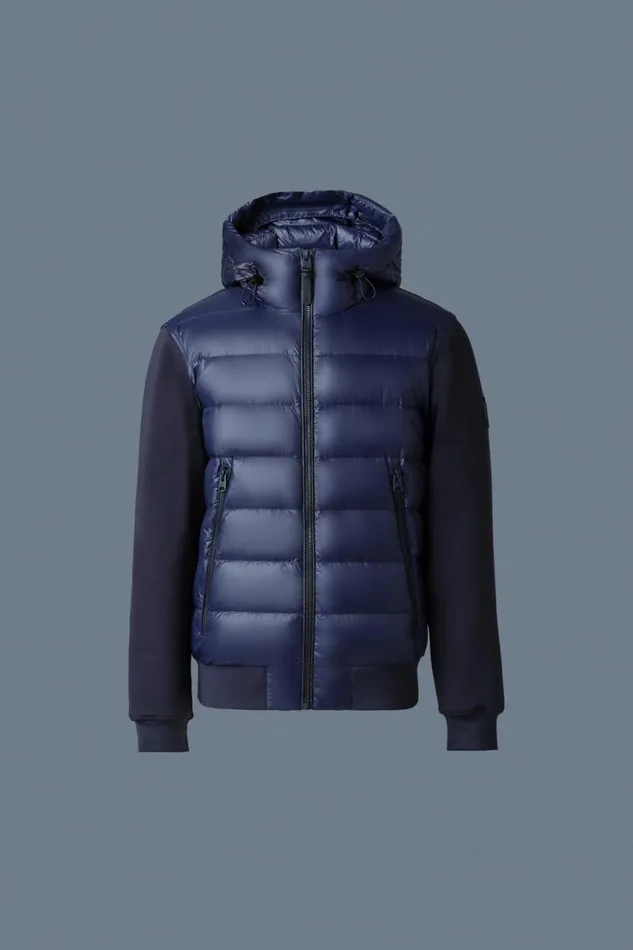 Hoodies and Tops Men Mackage FRANKR Hybrid Jacket With Hood Trench Hoodies and Tops Men Mackage FRANKR Hybrid Jacket With Hood Trench